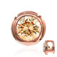 Ciondolo in oro con Diamante Rose de France VS1 di Argyle (Annette)