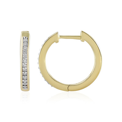Orecchini in argento con Diamante I2 (I)