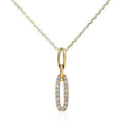 Collana in oro con Diamante I1 (H) (CIRARI)