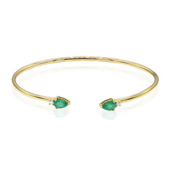 Bracciale in oro con Smeraldo Zambia AAA (CIRARI)