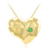 Collana in argento con Tsavorite AAA