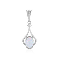 Ciondolo in argento con Opale di Welo