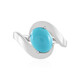 Anello in argento con Turchese Sleeping Beauty (de Melo)