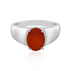 Anello in argento con Corniola