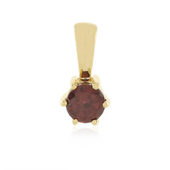 Ciondolo in argento con Zircone Lampone