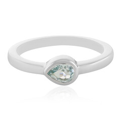 Anello in argento con Topazio Blu Cielo