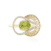 Anello in oro con Sfene