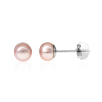 Orecchini in argento con Perla di Acqua Dolce