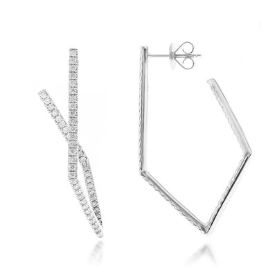 Orecchini in oro con Diamante I1 (H) (CIRARI)