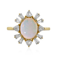 Anello in oro con Opale Australiano (Adela Gold)