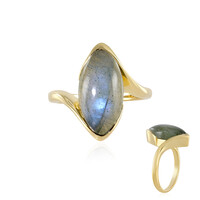 Anello in argento con Labradorite