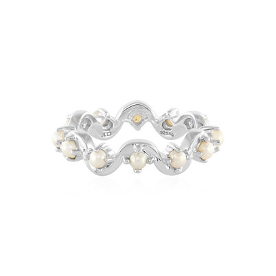 Anello in argento con Perla di Acqua Dolce