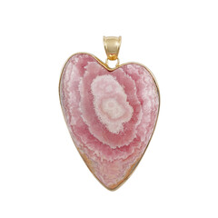 Ciondolo in argento con Rodocrosite (Bali Barong)
