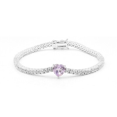 Bracciale in argento con Ametista Boliviana