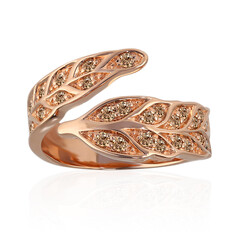 Anello in oro con Diamante Rose de France SI1 di Argyle