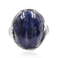 Anello in argento con Sodalite