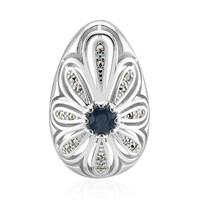 Ciondolo in argento con Zaffiro Blu (Annette classic)