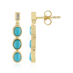 Orecchini in argento con Turchese Sleeping Beauty