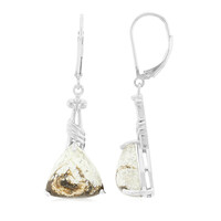 Orecchini in argento con Magnesite