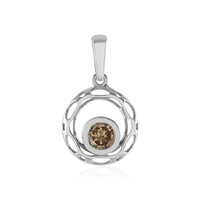 Ciondolo in oro con Diamante Champagne I2 (Ornaments by de Melo)