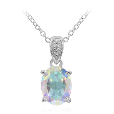 Collana in argento con Topazio Moonlight
