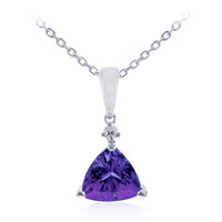 Collana in oro con Tanzanite