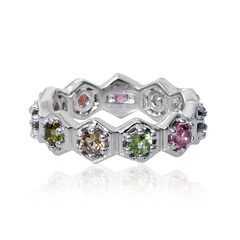 Anello in argento con Tormalina