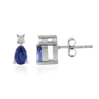 Orecchini in argento con Cianite del Nepal