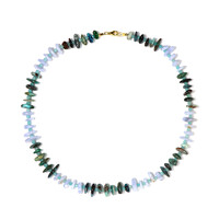 Collana in argento con Amazzonite