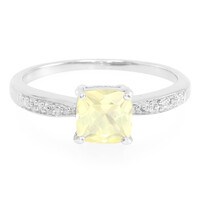 Anello in argento con Apatite Xia