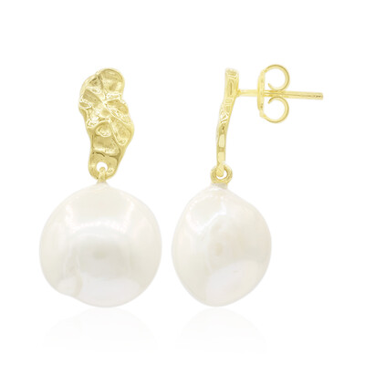 Orecchini in argento con Perla di Acqua Dolce (TPC)