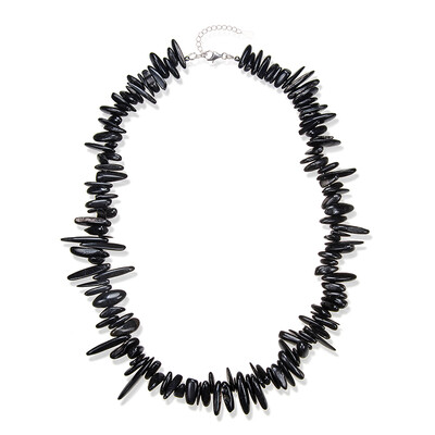 Collana in argento con Iperstene