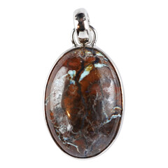 Ciondolo in argento con Zarinite