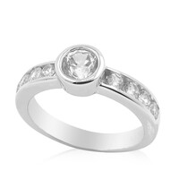 Anello in argento con Zircone
