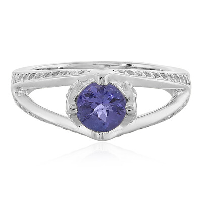 Anello in argento con Tanzanite