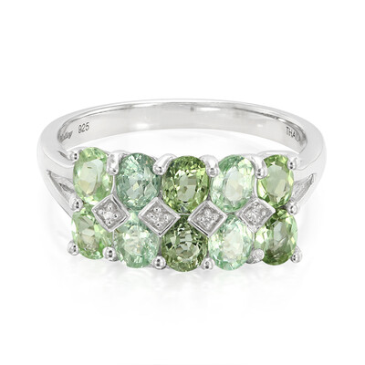 Anello in argento con Tormalina Paraíba