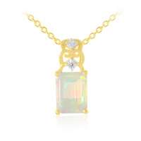 Collana in argento con Opale di Welo