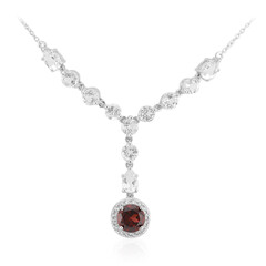 Collana in argento con Granato