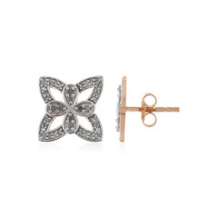Orecchini in argento con Diamante I3 (I)