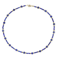 Collana in argento con Ematite Dorata (Riya)