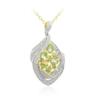 Collana in argento con Peridoto