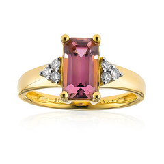 Anello in oro con Diasporo Rosa (AMAYANI)