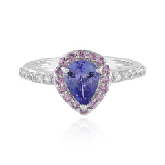 Anello in oro con Tanzanite