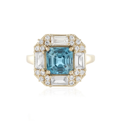 Anello in oro con Zircone Ratanakiri (Adela Gold)
