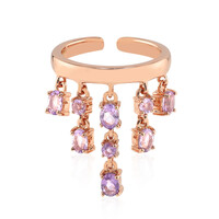Anello in argento con Ametista