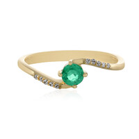 Anello in oro con Smeraldo Russo (Adela Gold)