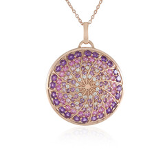 Collana in argento con Ametista (KM by Juwelo)