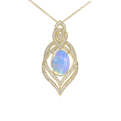 Collana in oro con Opale di Welo AAA (de Melo)