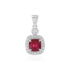 Ciondolo in argento con Rubino Bemainty