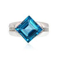 Anello in argento con Topazio Marambaia